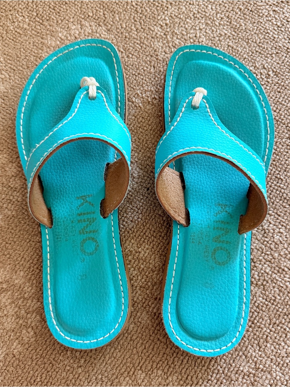Kino Sandals Lily in Turquoise